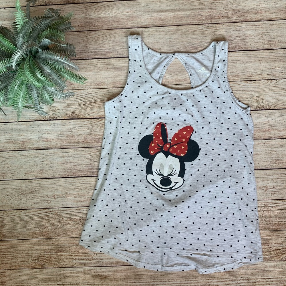 ✨5/$25✨ Disney • Minnie Mouse polka dot tank top!